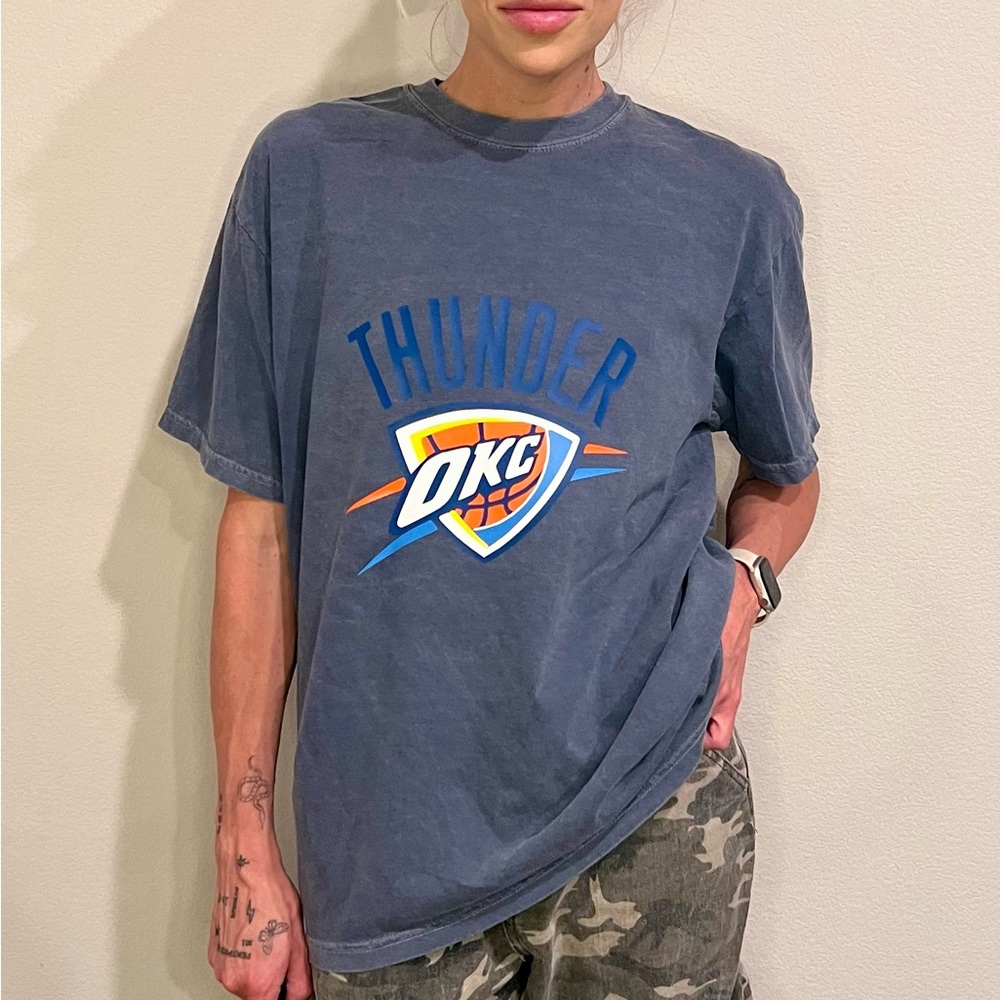 OKC Thunder Blue T-Shirt NBA